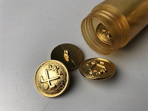 Knap - guld farve og golf